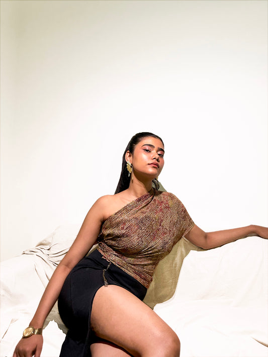 Molten One Shoulder Top