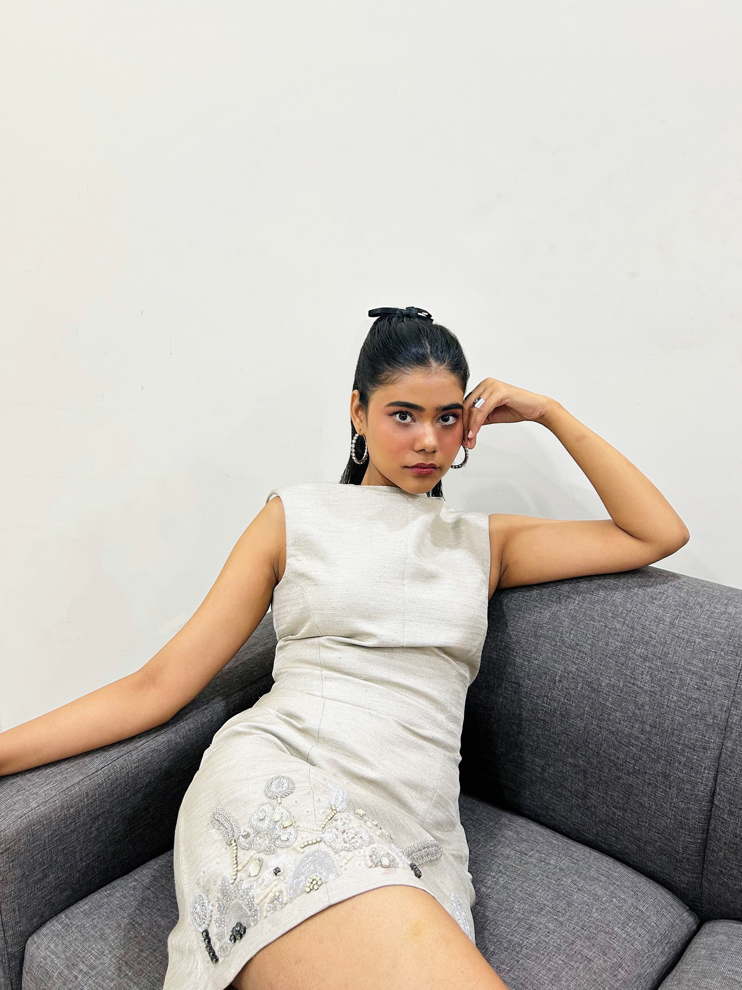 Silver Edge Dress