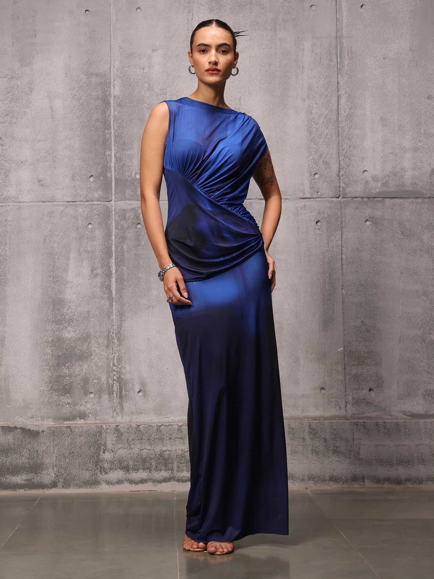 Midnight Wave Dress