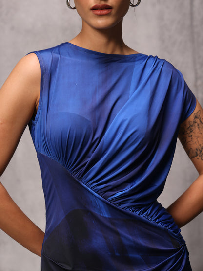 Midnight Wave Dress