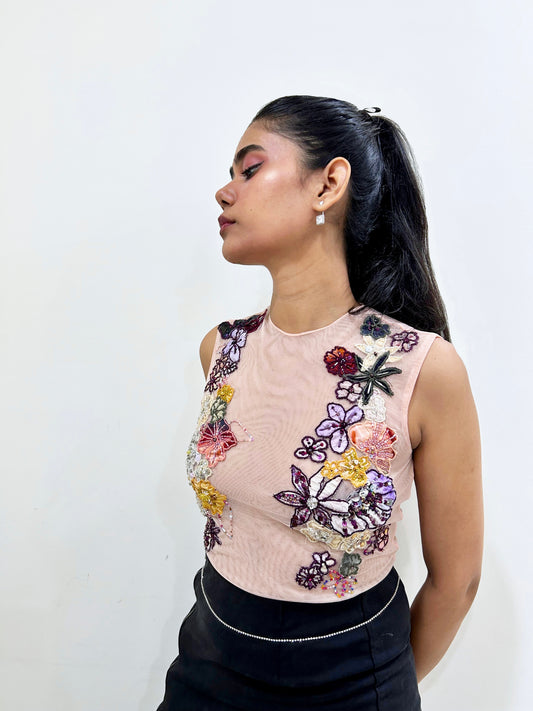 Blush Bloom Top