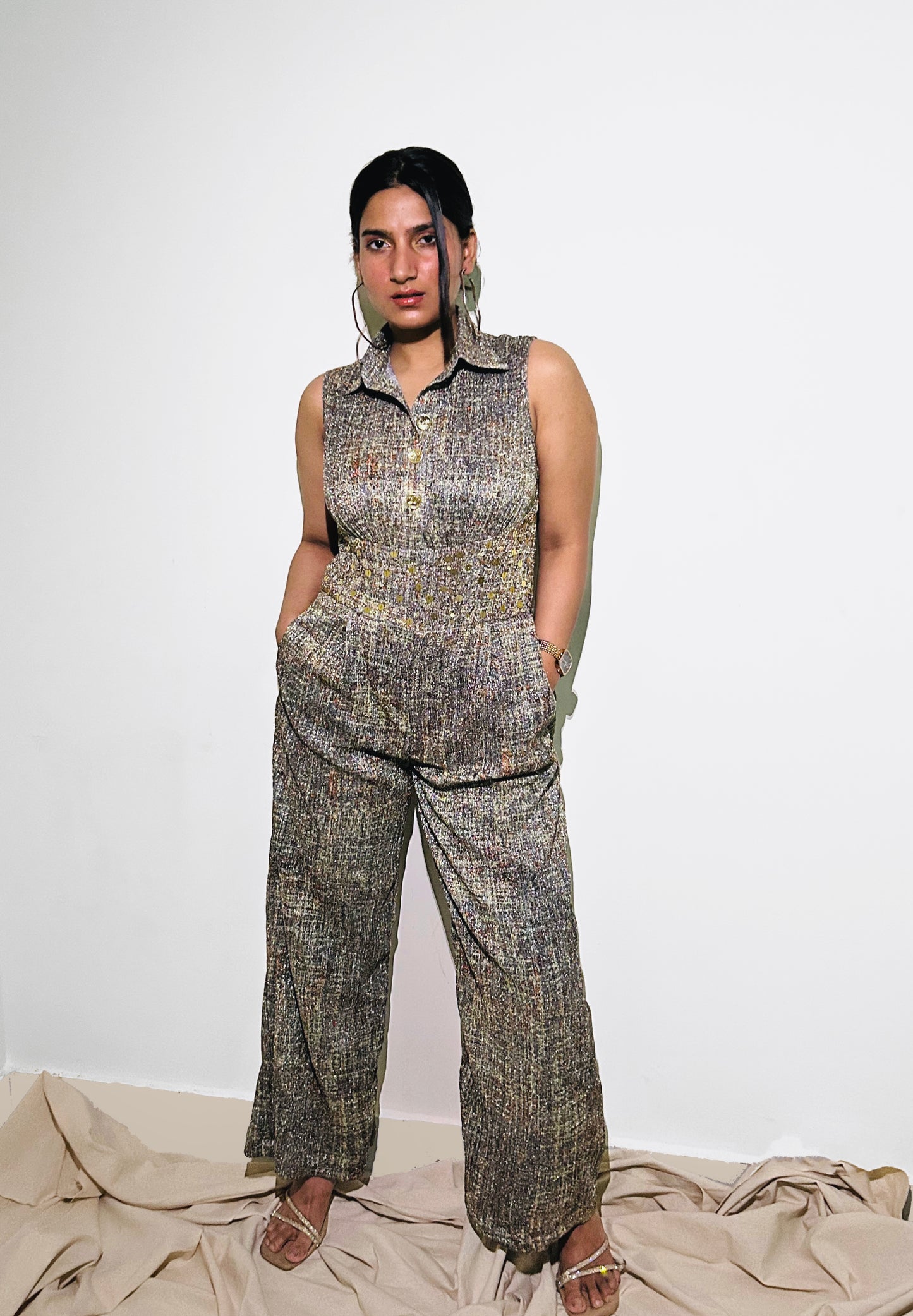Midnight Glint Jumpsuit