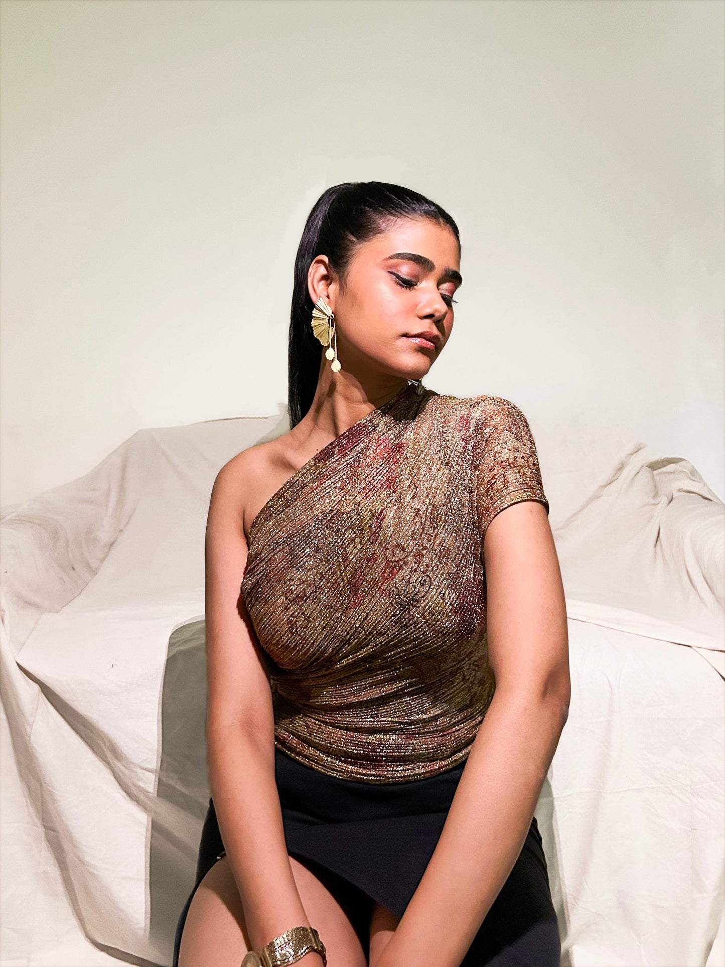 Molten One Shoulder Top