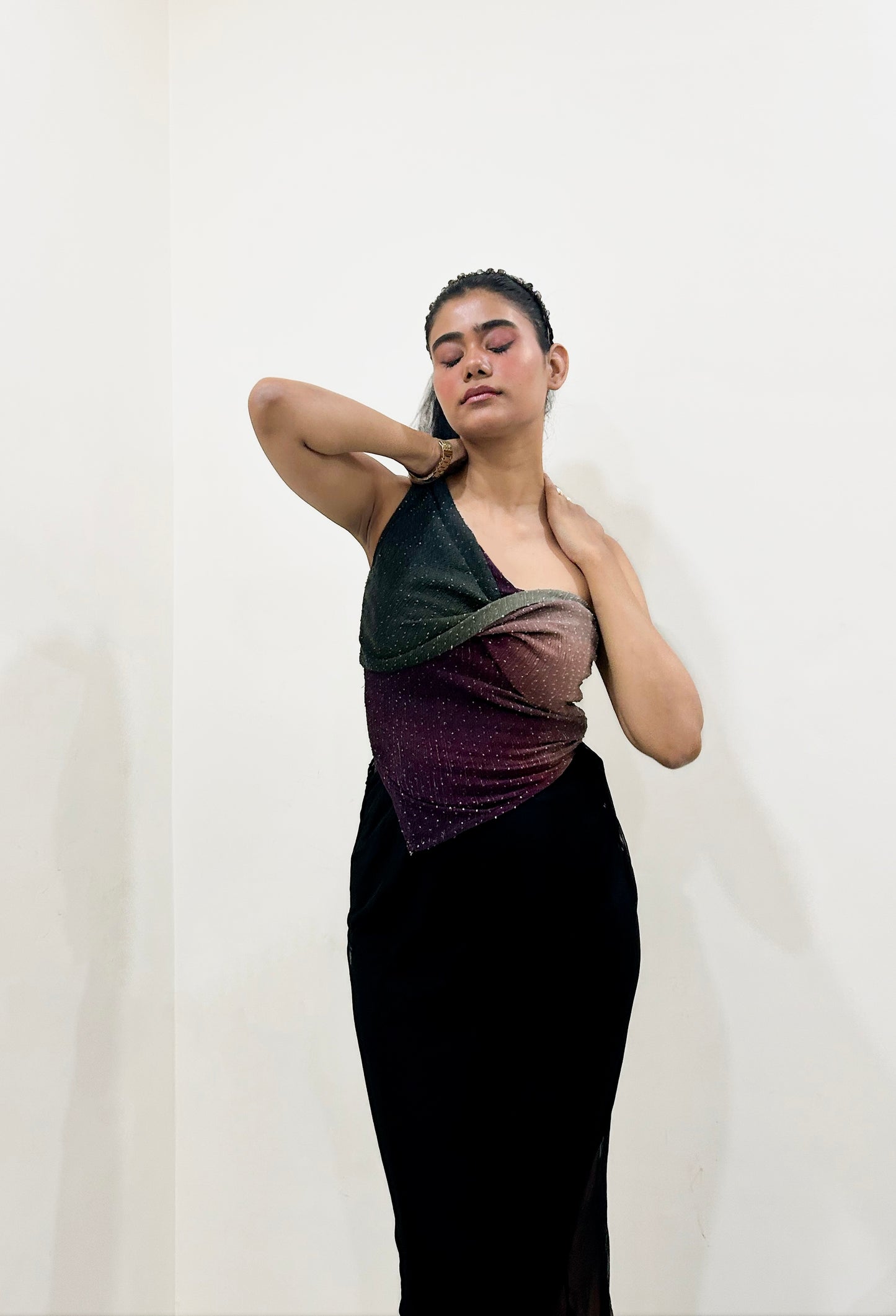 Gradient Drape Top