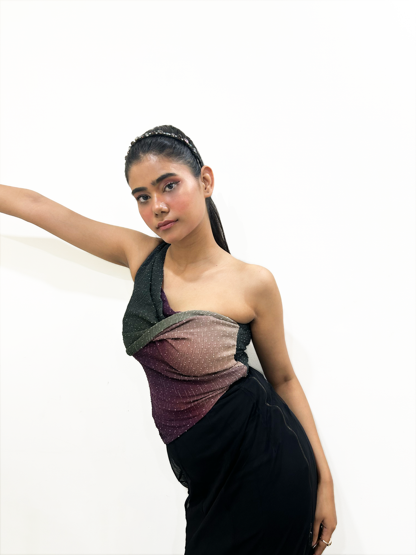 Gradient Drape Top