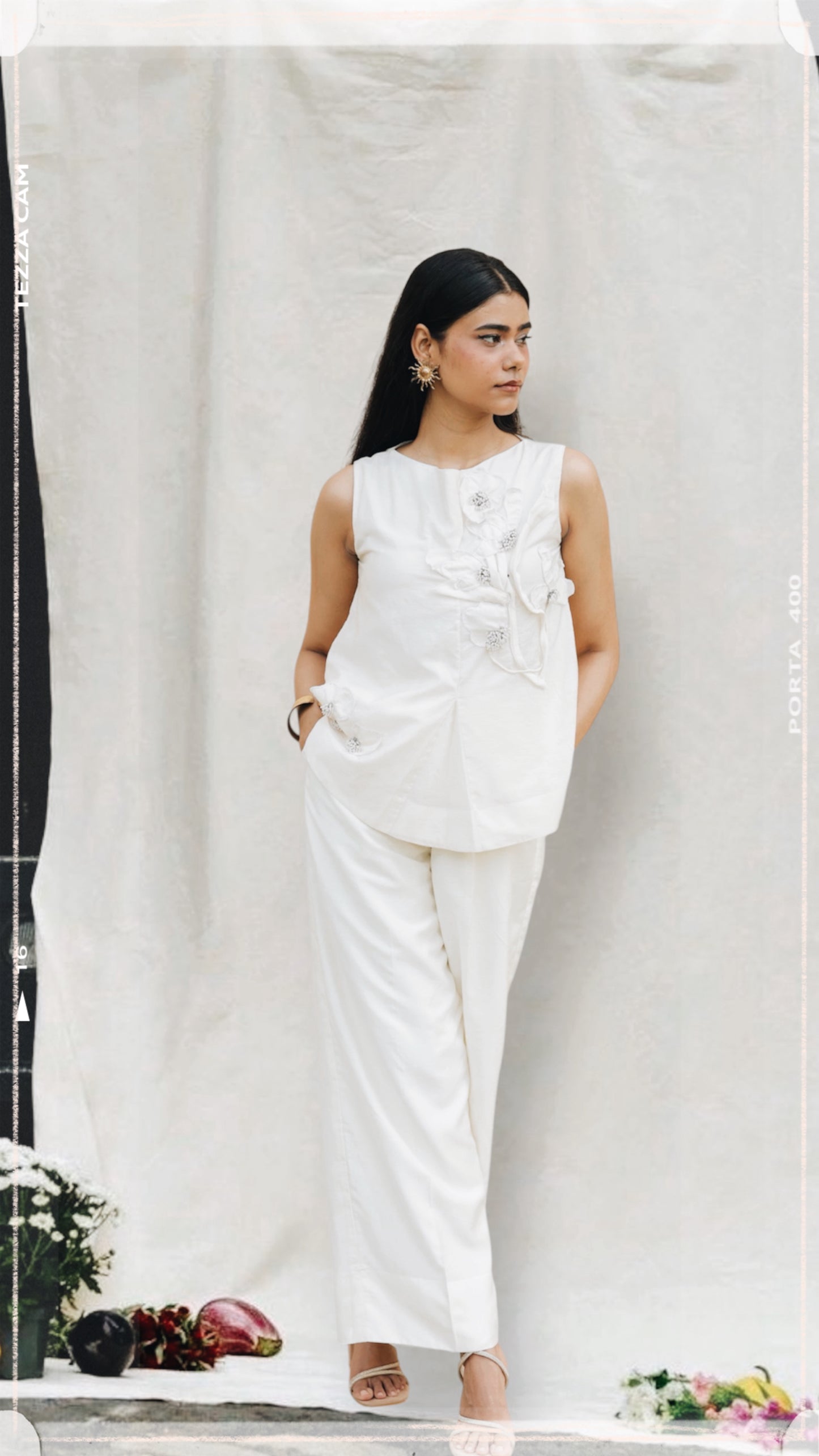Ivory Bloom Co-ord Set