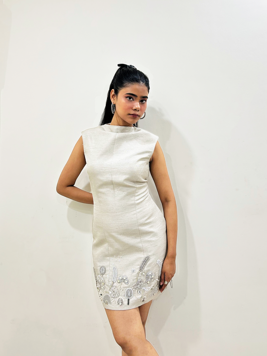 Silver Edge Dress