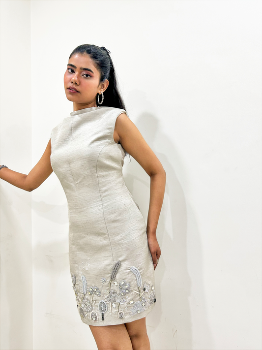 Silver Edge Dress